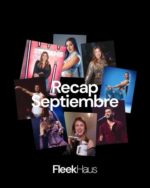 Collage editorial publicado por Fleekhaus en su recap de septiembre.